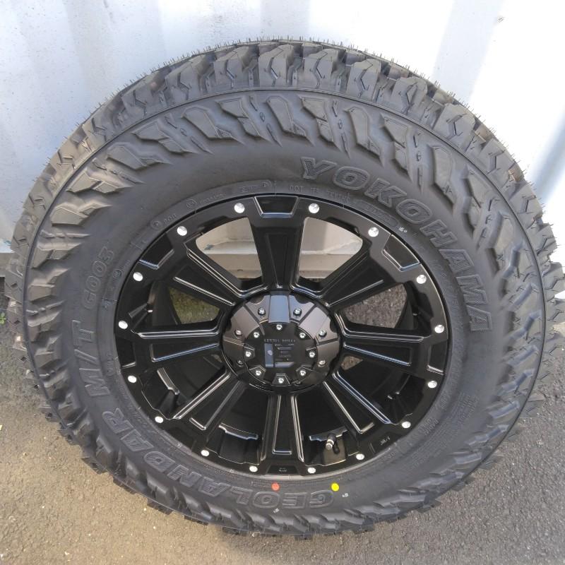 GEOLANDAR M/T G003 265/70R17 タイヤホイールセット GEOLANDAR ランクル 250 300 タイヤホイールセット ヨコハマ