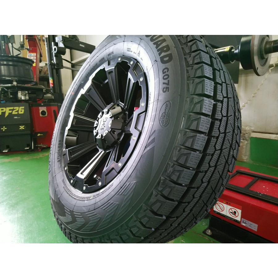 タイヤほぼ新品！LA STRADA AVENTURA アイスガード　ジープ等 iceGUARD 新品 スタッドレス タイヤホイール 4本セット JEEP JL JK