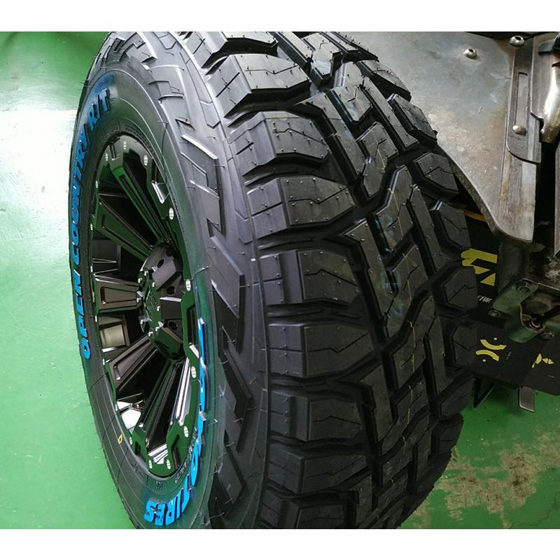 プラド ランドクルーザープラド サーフ ハイラックス タイヤホイール 4本セット 265/65R17 トーヨータイヤ オープンカントリー RT 17インチ LEXXEL DeathRock_2