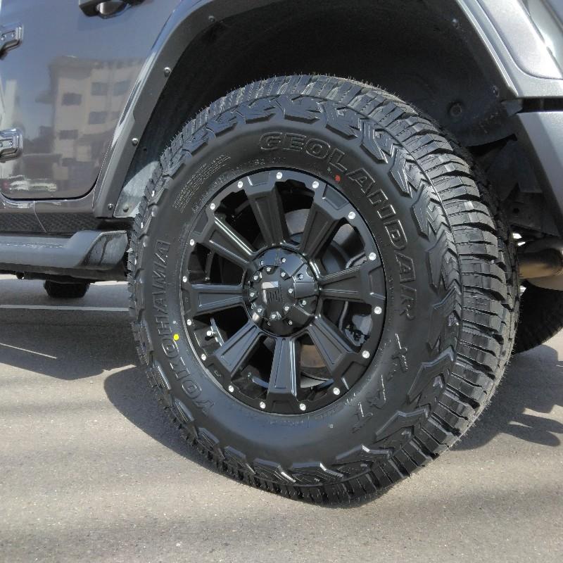 Jeep ジープ ラングラー JK JL タイヤホイールセット LEXXEL DeathRock ヨコハマ ジオランダー MT 265/70R17 285/70R17｜wat｜08