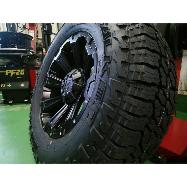 サーフ FJクルーザー プラド ハイラックス 新品4本セット 17インチ タイヤホイール DeathRock FALKEN WILDPEAK A/T3W 265/65R17 265/70R17｜wat｜05