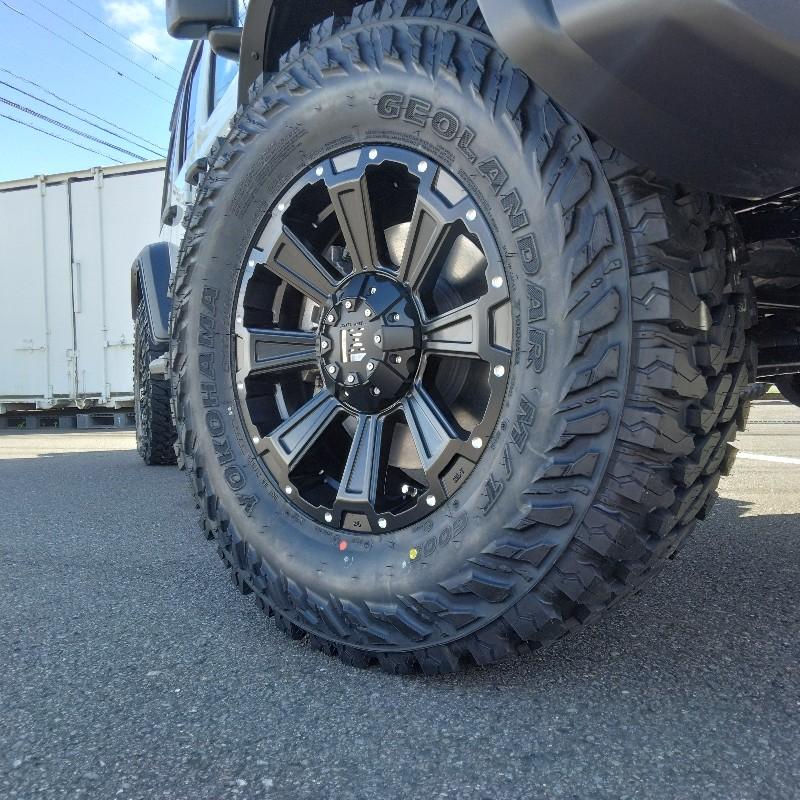 GEOLANDAR 新品 ラングラー JK JL タイヤホイール 4本セット ヨコハマ