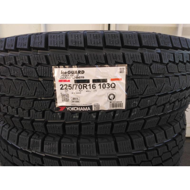 iceGUARD 即納 新品 スタッドレス タイヤ 225/70R16 YOKOHAMA ヨコハマ
