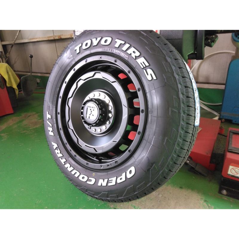 205/65R16 インセット+53　 OPEN COUNTRY 新品 4本 ヤリスクロス タイヤホイールセット 205/65R16