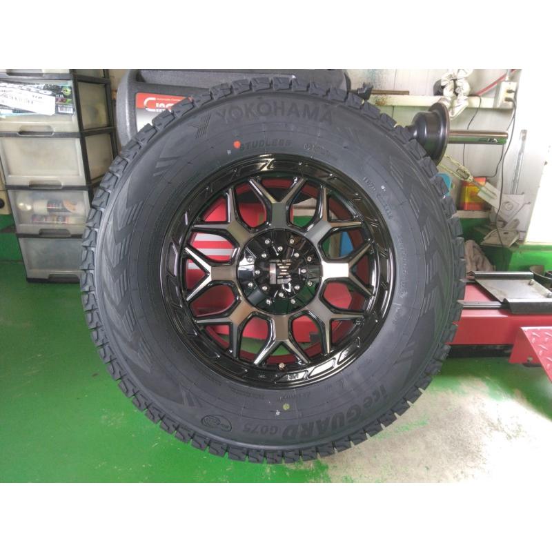 iceGUARD 新品4本 スタッドレス 265/70R17 YOKOHAMA アイス