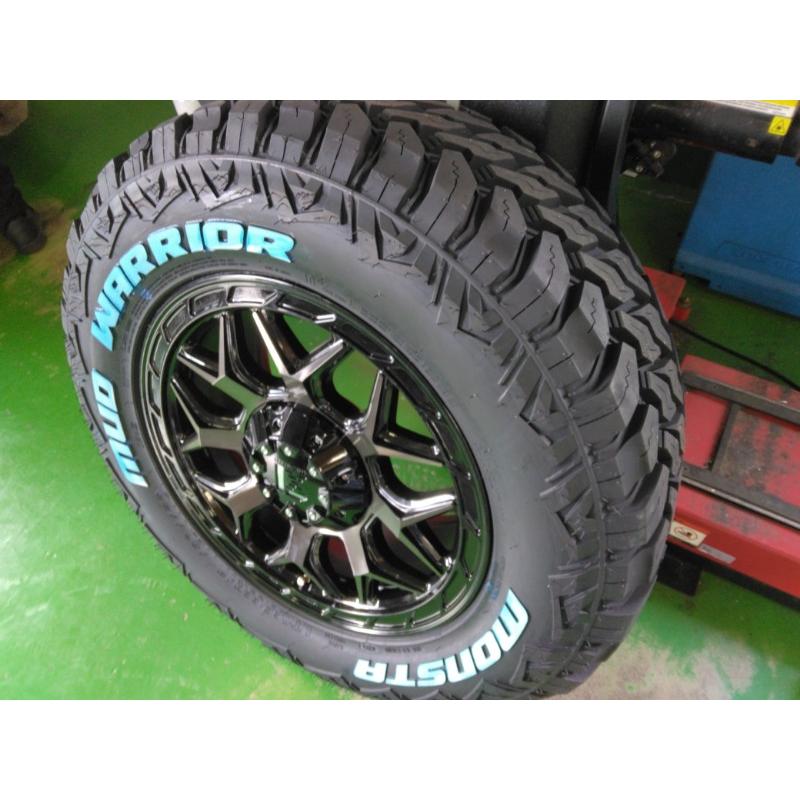 MONSTA TYRES 新品 4本 150 プラド FJ ハイラックス サーフ タイヤ