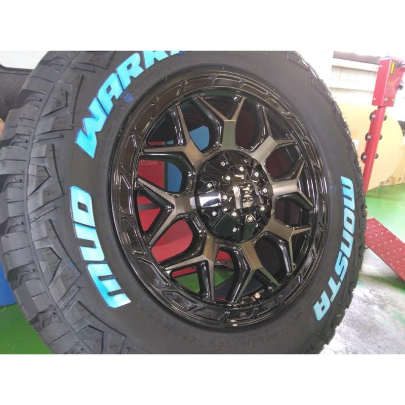 MONSTA TYRES 新品 4本 150 プラド FJ ハイラックス サーフ タイヤ