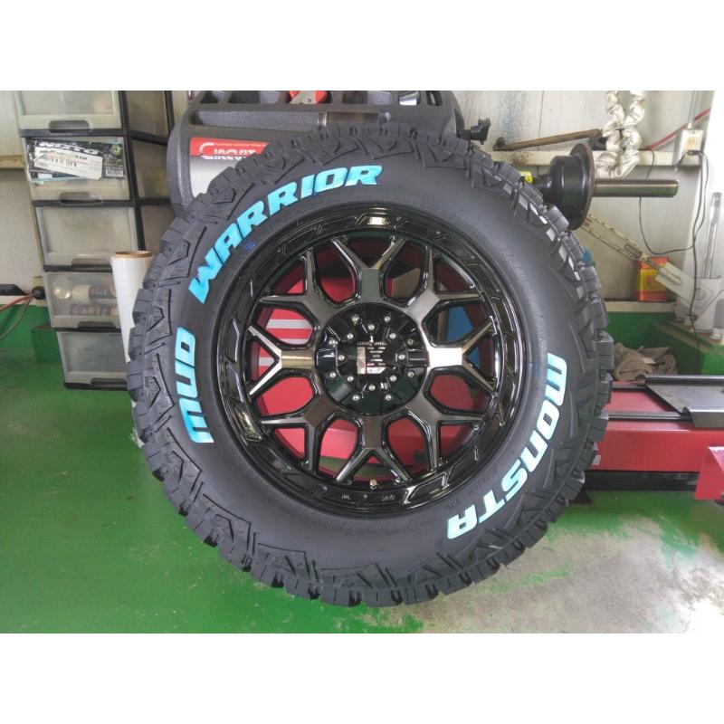 MONSTA TYRES 新品 4本 ランクル250 ランクル300 タイヤホイールセット