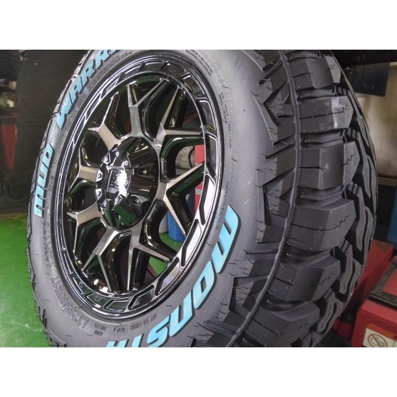 MONSTA TYRES 新品 4本 ランクル250 ランクル300 タイヤホイールセット