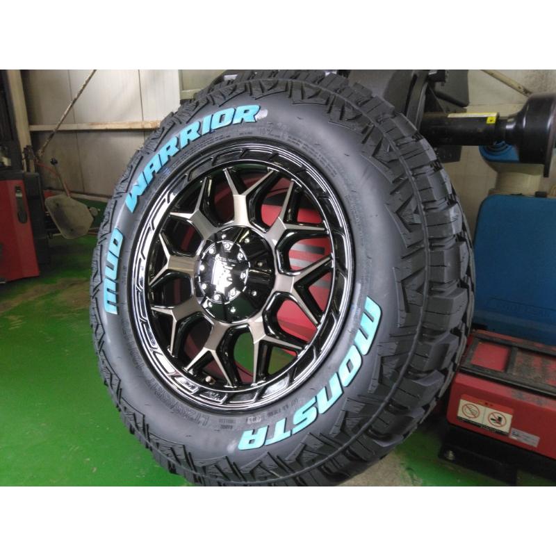 MONSTA TYRES 新品 4本 ラングラー JL JK タイヤホイールセット