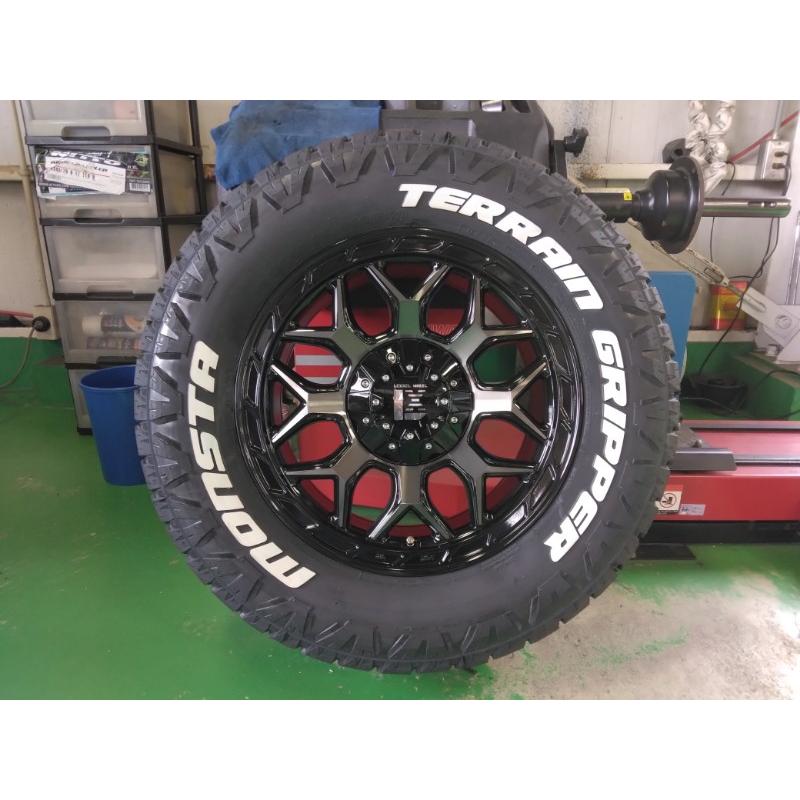 MONSTA TYRES 空気圧センサー付き ランドクルーザー ランクル 300 250