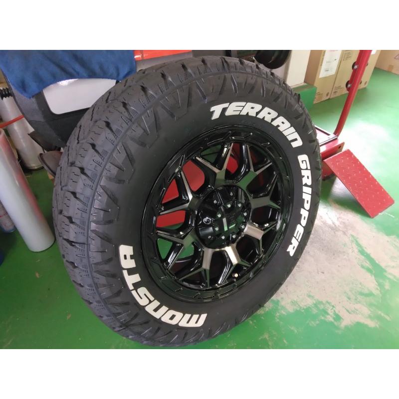 MONSTA TYRES 空気圧センサー付き ランドクルーザー ランクル 300 250