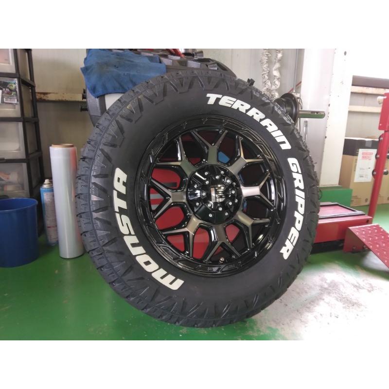 MONSTA TYRES 新品 5本セット Jeep ジープ ラングラー JL JK タイヤ