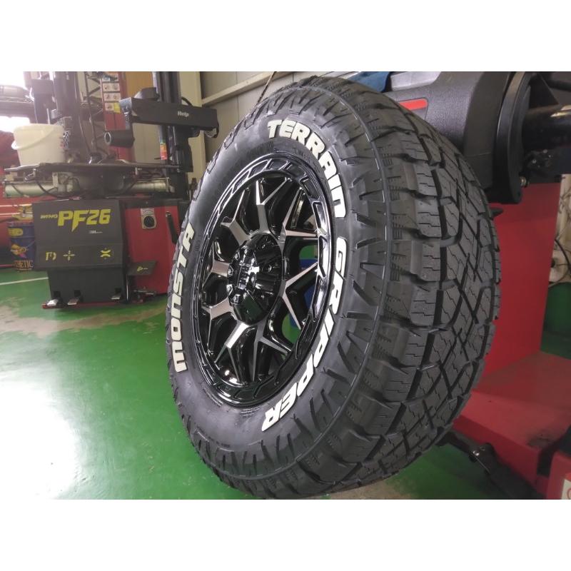 MONSTA TYRES 新品 5本セット Jeep ジープ ラングラー JL JK タイヤ