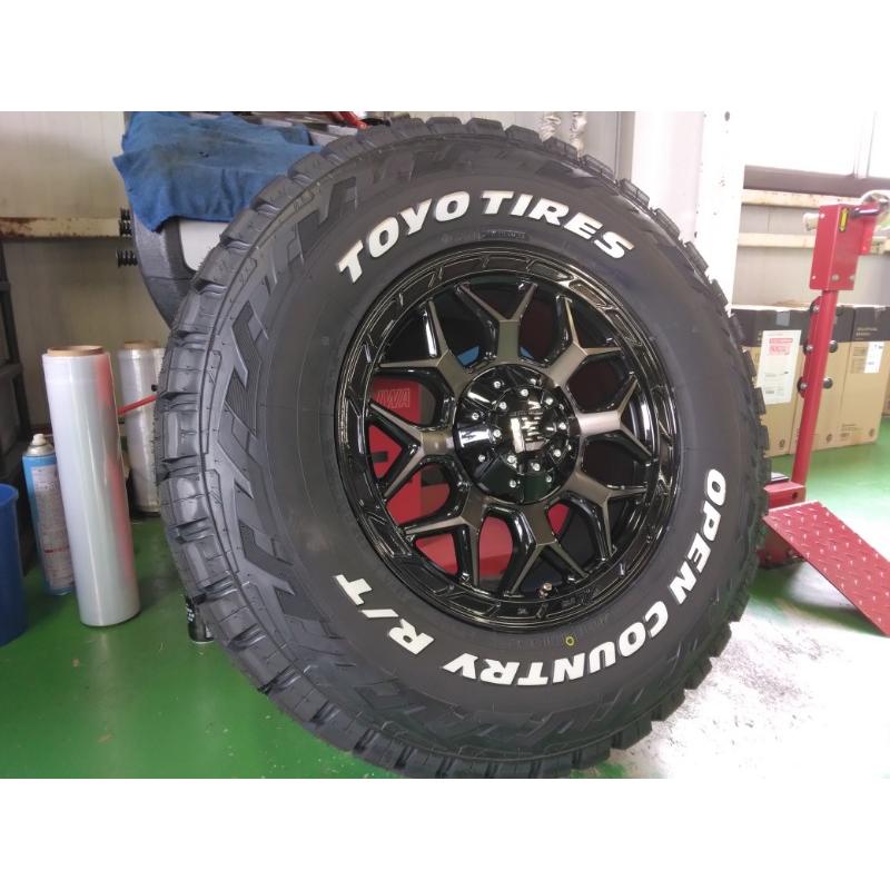 OPEN COUNTRY 新品 4本 Jeep ラングラー JL JK タイヤホイールセット