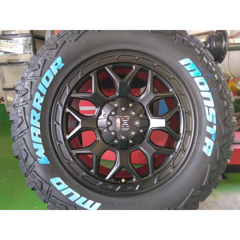 MONSTA TYRES 新品 4本 150 プラド FJ ハイラックス サーフ タイヤ