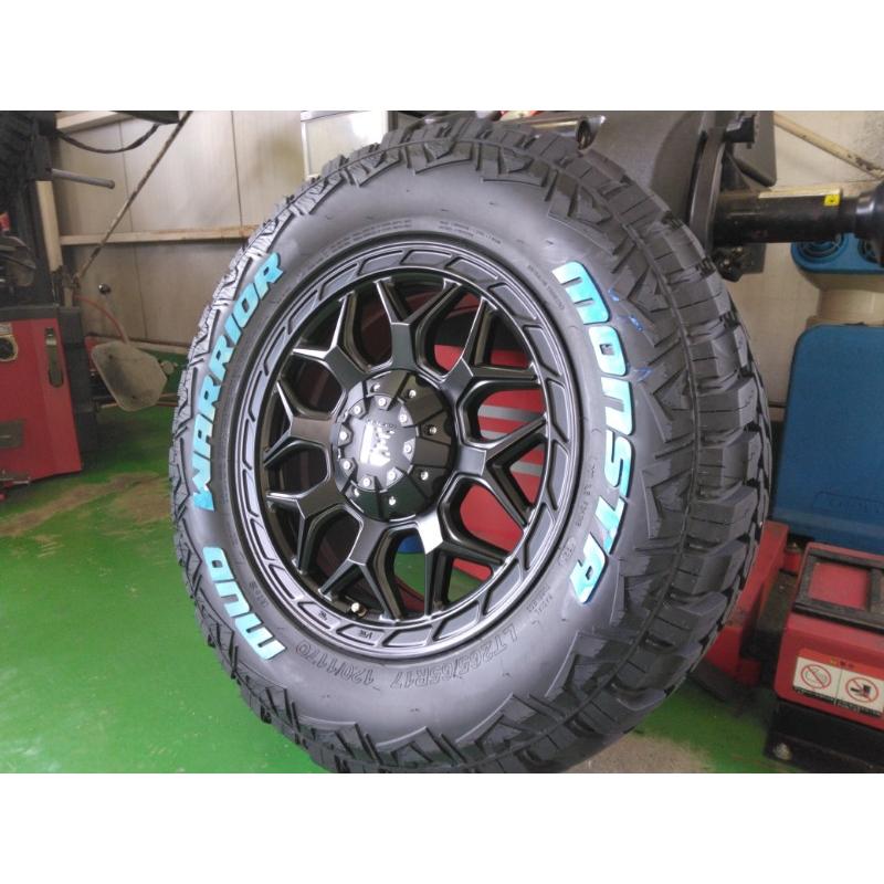 MONSTA TYRES 新品 4本 150 プラド FJ ハイラックス サーフ タイヤ