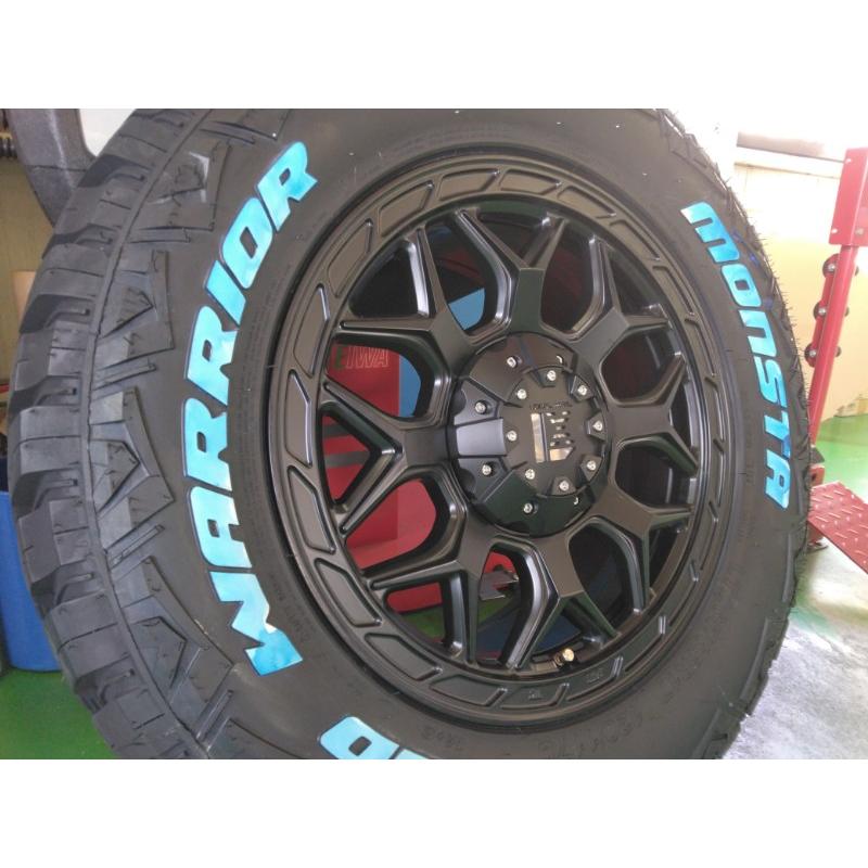 MONSTA TYRES 新品 4本 150 プラド FJ ハイラックス サーフ タイヤ