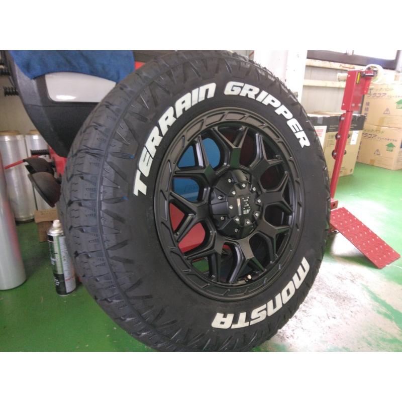 モンスター ホイール タイヤ 23mm 4個 MLJ タイヤホイール4本セット XTREME-J RUGGED 14x5.0J 4/100 +