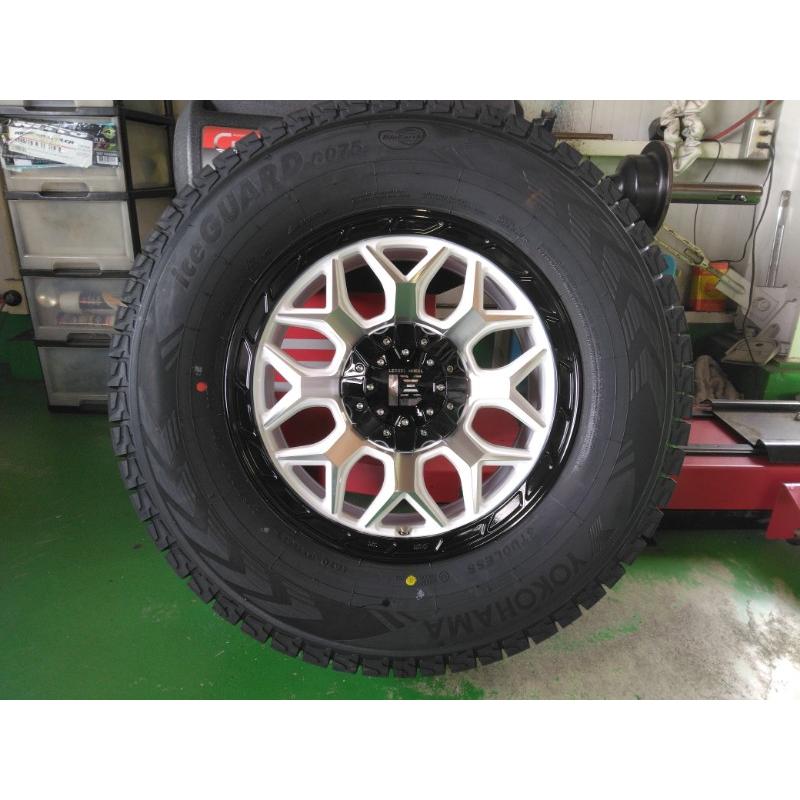 iceGUARD 新品 スタッドレス 265/70R17 YOKOHAMA G075 冬タイヤ 