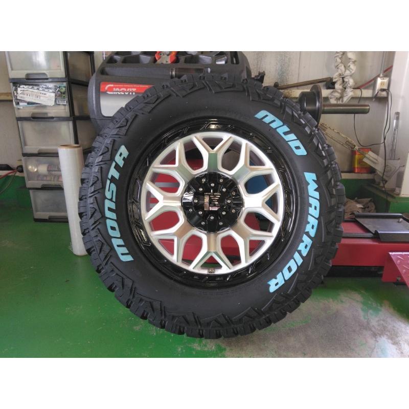 MONSTA TYRES 新品 4本 150 プラド FJ ハイラックス サーフ タイヤ