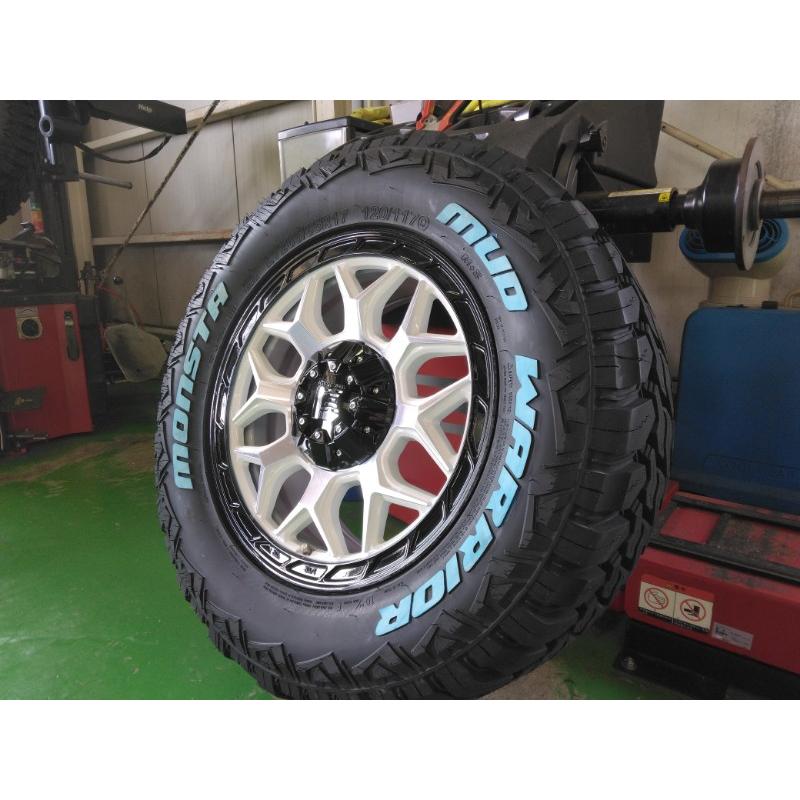MONSTA TYRES 新品 4本 150 プラド FJ ハイラックス サーフ タイヤ