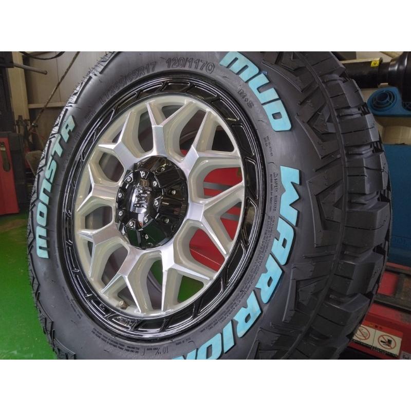 MONSTA TYRES 新品 4本 150 プラド FJ ハイラックス サーフ タイヤ