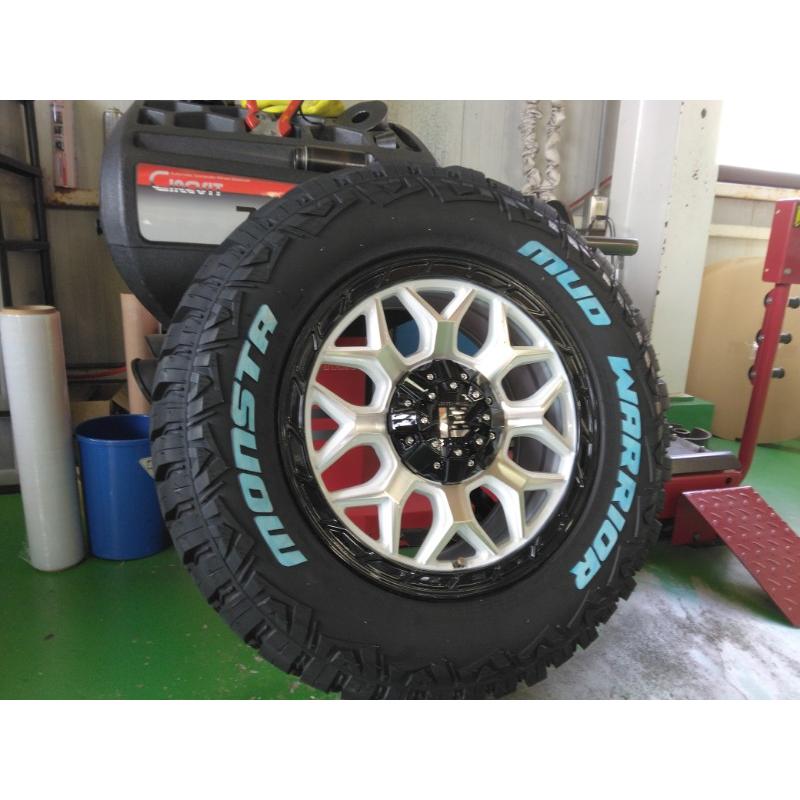 MONSTA TYRES 新品 4本 ランクル250 ランクル300 タイヤホイールセット 