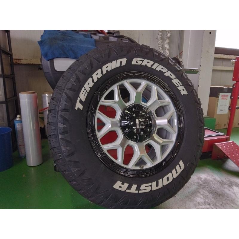 MONSTA TYRES 新品 4本 150 プラド FJ ハイラックス サーフ タイヤ