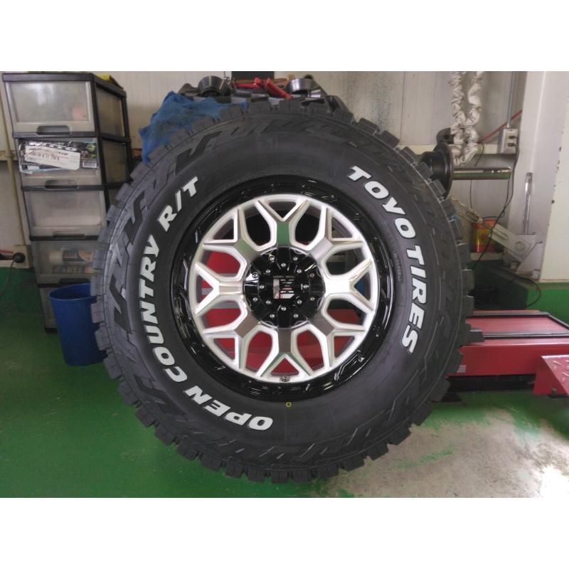 OPEN COUNTRY 新品 4本 Jeep ラングラー JL JK タイヤホイールセット