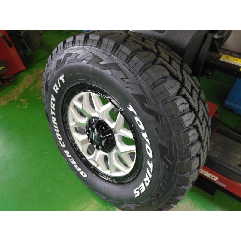 OPEN COUNTRY 新品 4本 Jeep ラングラー JL JK タイヤホイールセット