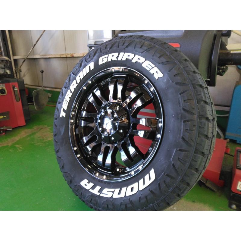 新品/4本 プラド ハイラックス サーフ FJ タイヤホイールセット 265 