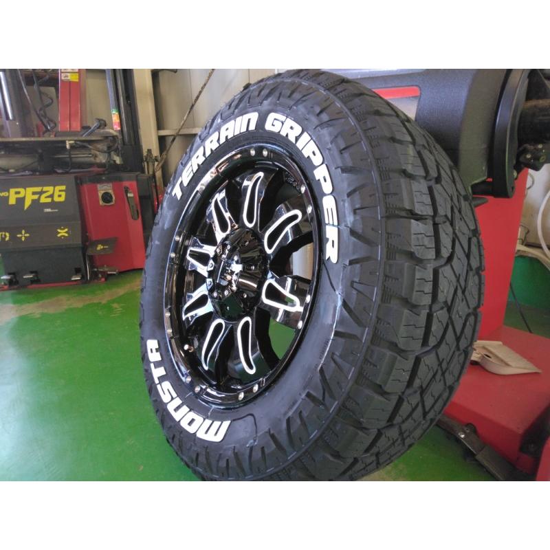 LEXXEL WHEEL 265/70R17 タイヤ付き４本　150プラドで使用 新品4本 売切 特価 150プラド FJ タイヤホイールセット 265/65R17 265