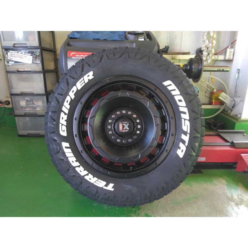 新品/4本 ラングラー JL JK タイヤホイールセット 265/70R17 285/70R17