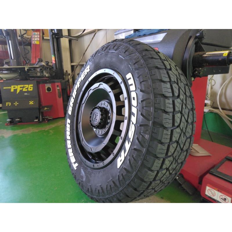 新品/4本 ラングラー JL JK タイヤホイールセット 265/70R17 285/70R17