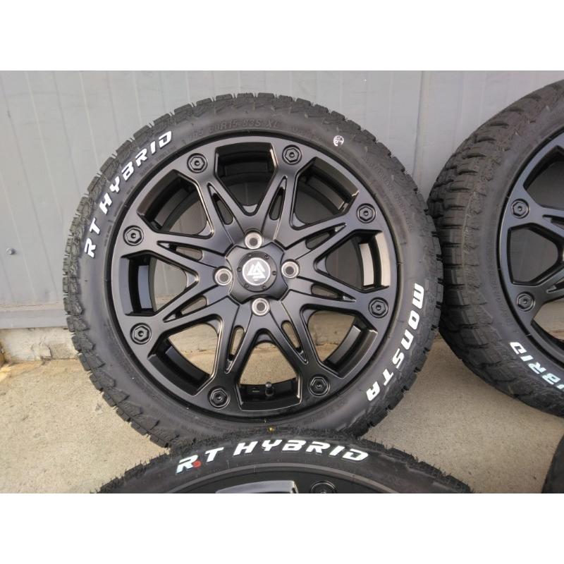 MONSTA TYRES ハイゼットジャンボ 軽トラ タイヤホイールセット