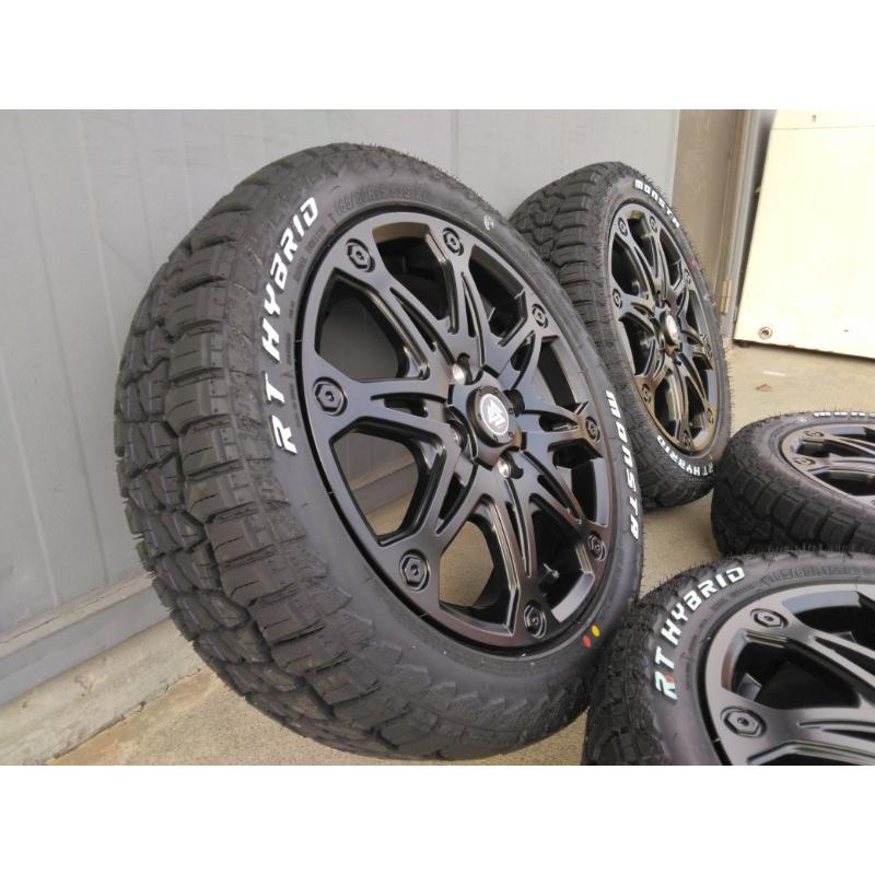 MONSTA TYRES ハイゼットジャンボ 軽トラ タイヤホイールセット