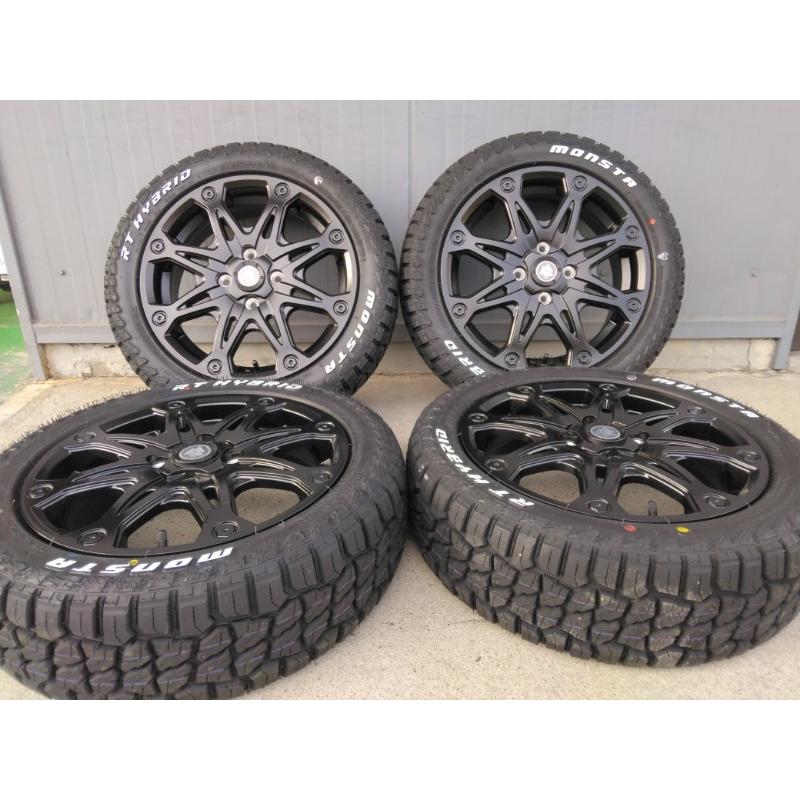 MONSTA TYRES ハイゼットジャンボ ノーマル車高 タイヤホイール