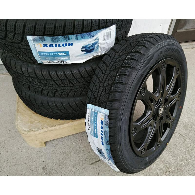 ICE BLAZER スタッドレス タフト タイヤホイールセット SAILUN WSL2