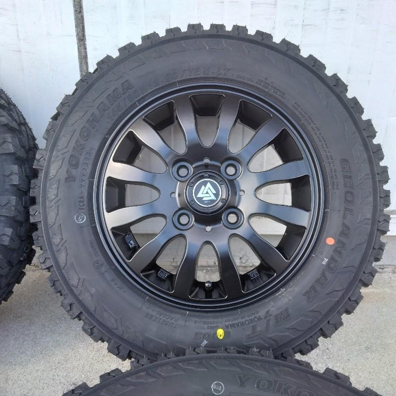 GEOLANDAR 軽自動車 軽貨物 軽トラック 軽バン タイヤホイールセット
