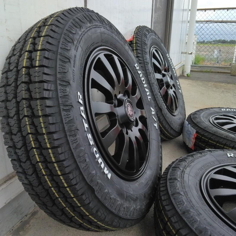 MUDSTAR 軽自動車 12インチ タイヤホイール N-VAN アクティ ハイゼット
