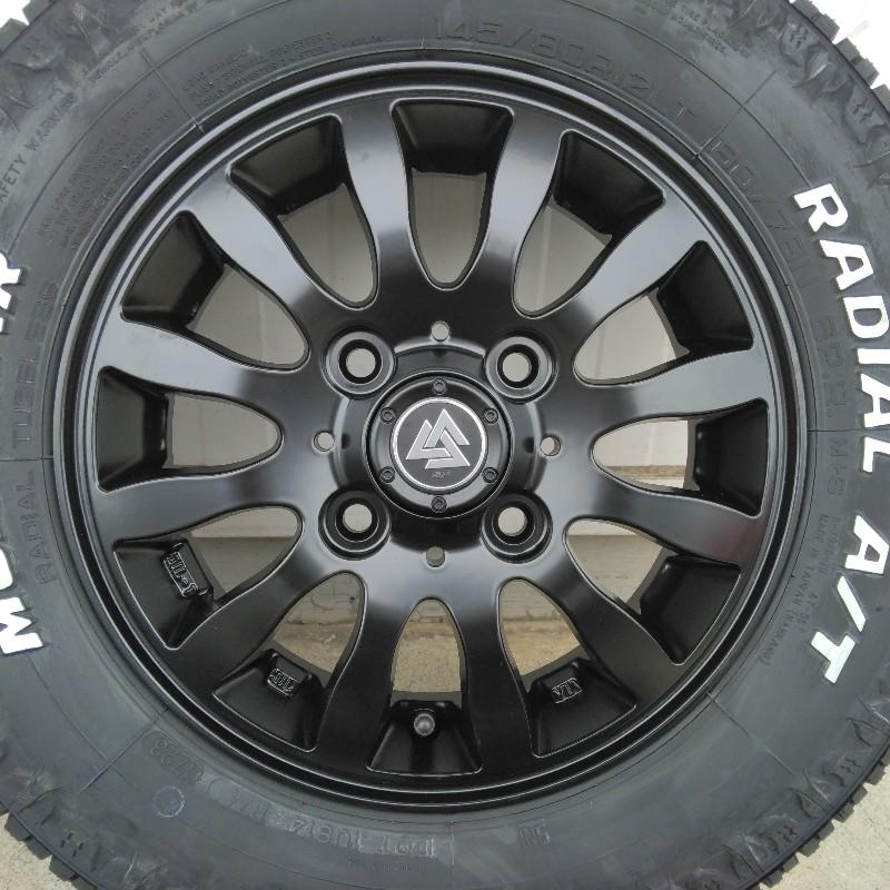 MUDSTAR 軽自動車 12インチ タイヤホイール N-VAN アクティ ハイゼット