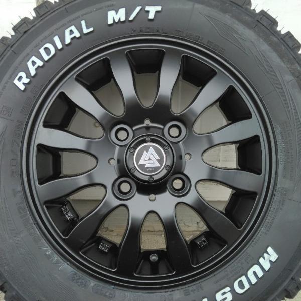 MUDSTAR 軽自動車 12インチ タイヤホイール N-VAN アクティ ハイゼット