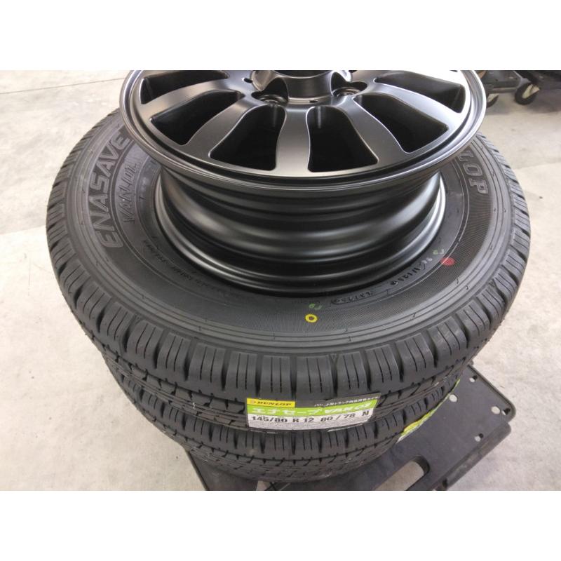 DUNLOP（ダンロップ） 新品 4本 ハイゼット バン カーゴ トラック
