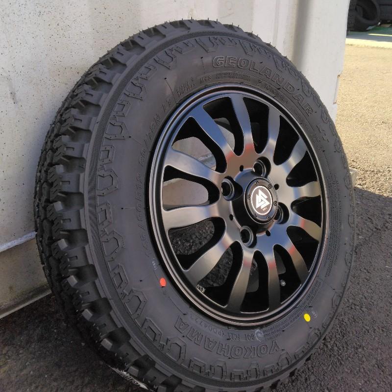 ヨコハマタイヤ 新品4本セット ハイゼットバン ハイゼットカーゴ