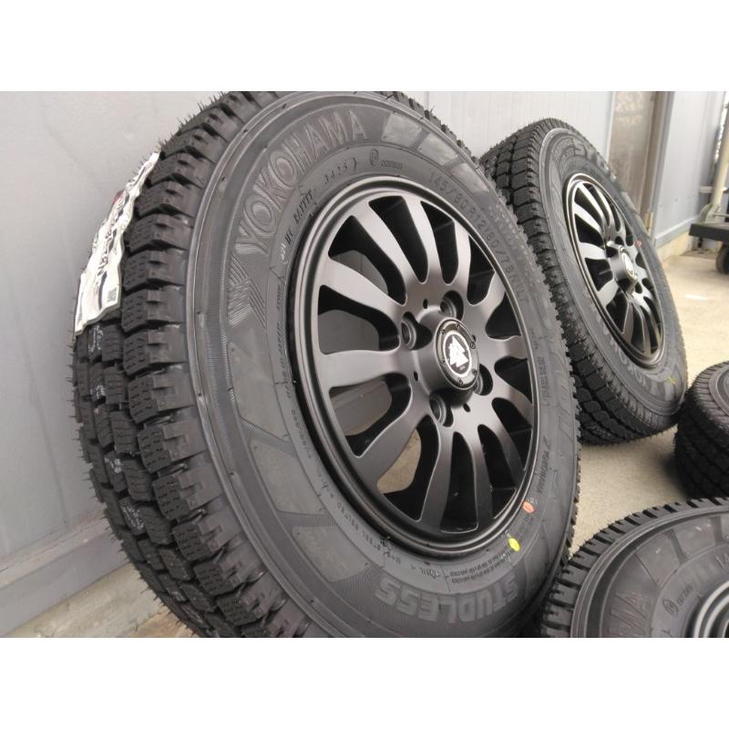 145 80 12 スタッドレス LT ハイゼット エブリィ 他 4本セット BRIDGESTONE（ブリヂストン） 4本 軽バン 軽トラ ハイゼット エブリィ