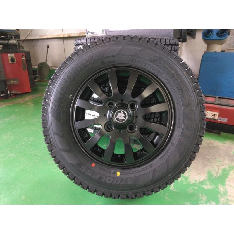 ヨコハマタイヤ（YOKOHAMA TIRE） 新品4本 軽トラ 軽バン スタッドレス 