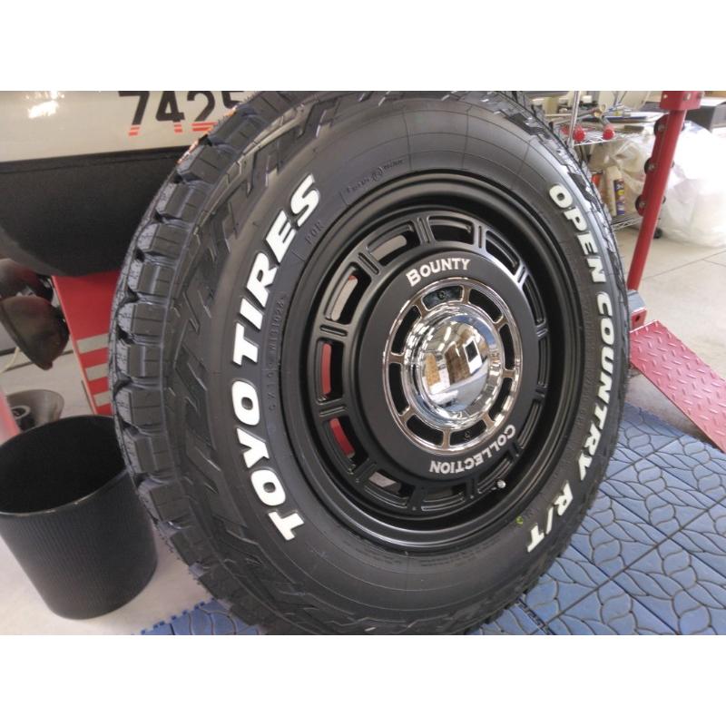☆ハイエース200系☆レオウィング TOYO/OPEN COUNTRY R/T OPEN COUNTRY 200系 ハイエース レジアスエース タイヤホイールセット