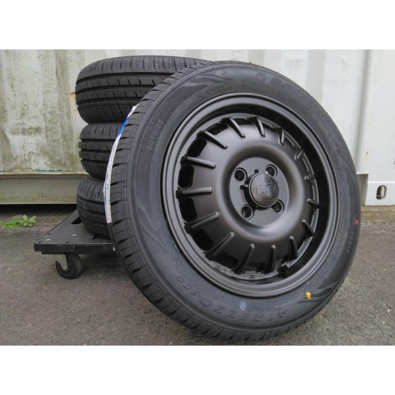 新品4本 155/65R14 SAILUN ATREZZO ECO 夏タイヤホイールセット 14インチ NOEL NBOX タント ムーヴ スペーシア ルークスの画像