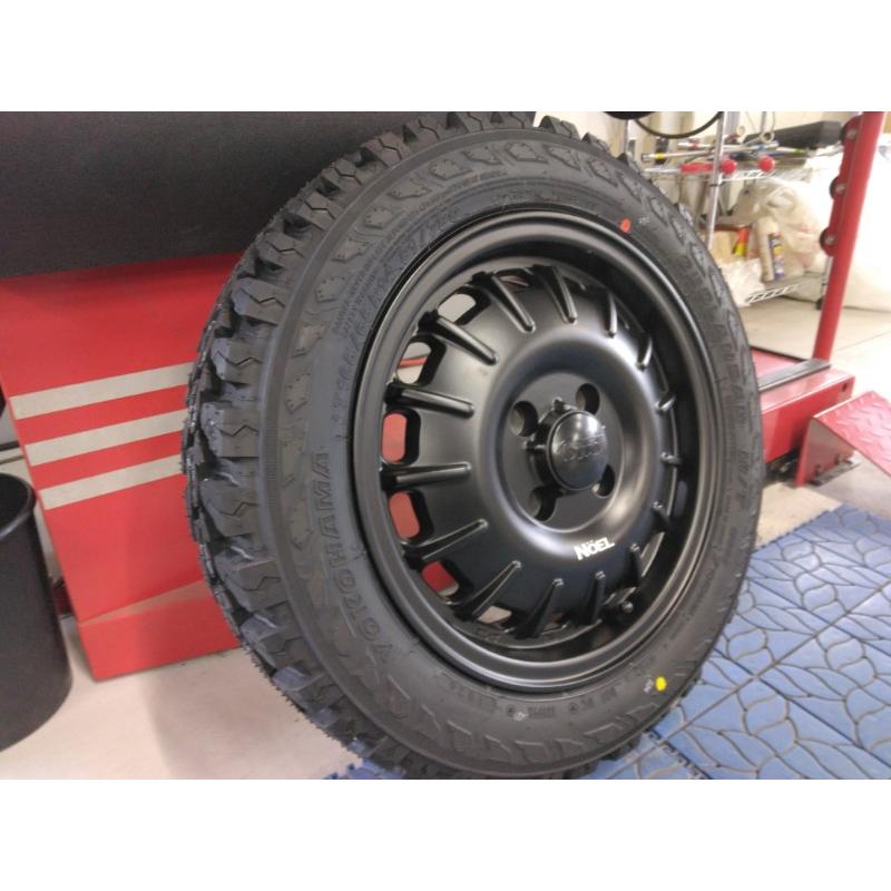 新品 4本 ハイゼットジャンボ アトレー エブリィ 14インチ タイヤホイール Noel ヨコハマタイヤ ジオランダー MT G003 165/65R14_7